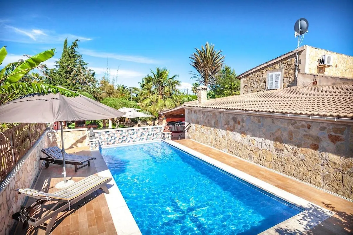 Villa Refugio Spacious Finca Pool Bbq Area And Office Llucmajor  0*, Llucmajor (Mallorca) Spain