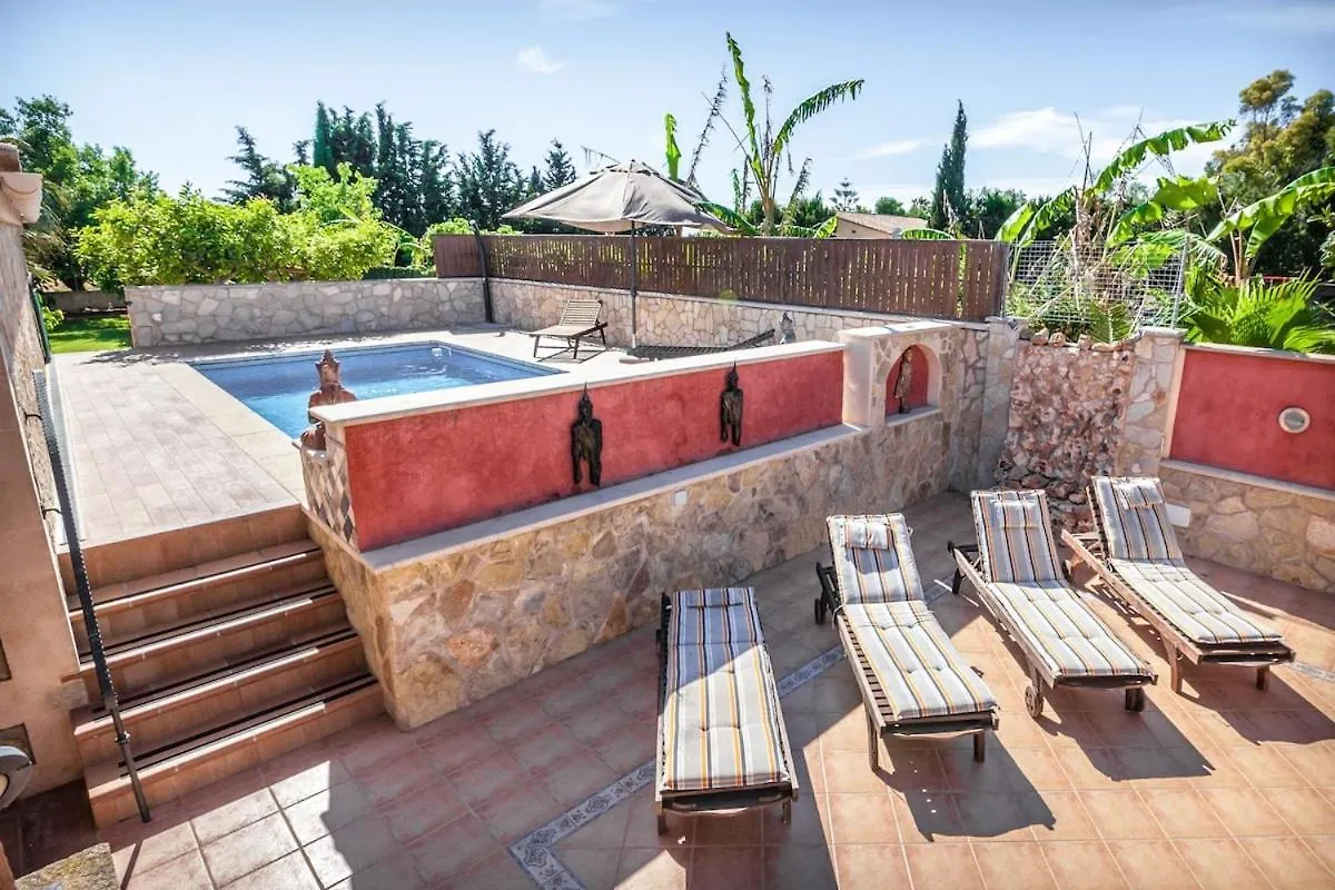 Villa Refugio Spacious Finca Pool Bbq Area And Office Llucmajor  Llucmajor (Mallorca)
