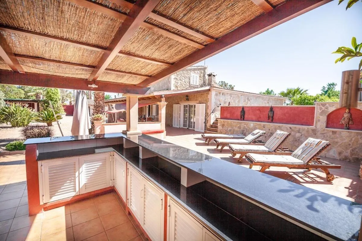 Villa Refugio Spacious Finca Pool Bbq Area And Office Llucmajor