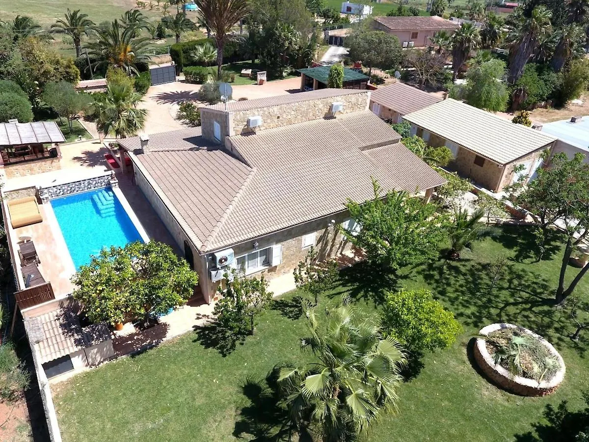 Villa Refugio Spacious Finca Pool Bbq Area And Office Llucmajor